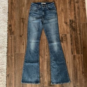 Levi's High Rise Flare Jeans
